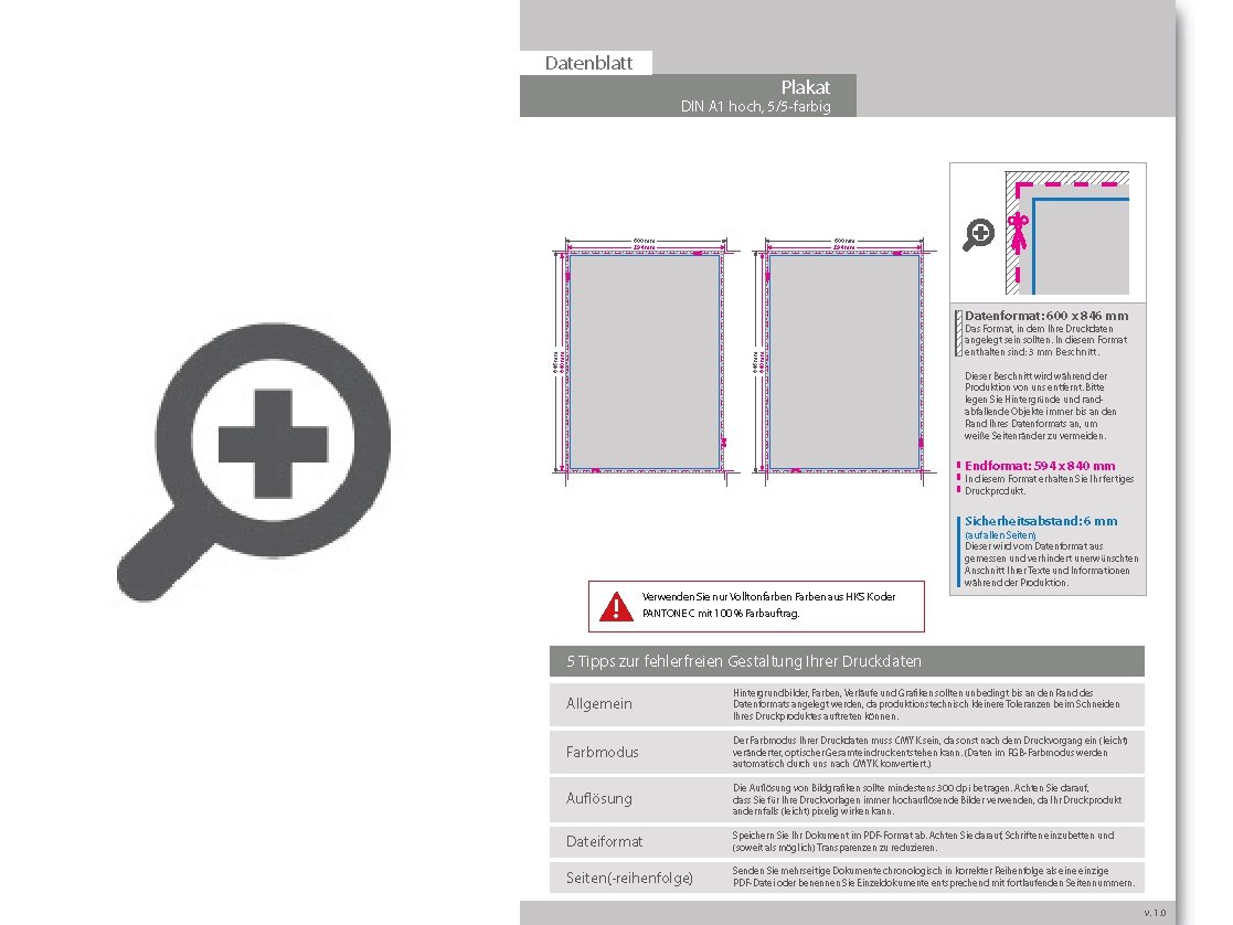 Product Bild plakat_din_a1_hoch_(594_x_841_mm)_beidseitig_5_5-farbig_bedruckt_(cmyk_4-farbig_+_1_sonderfarbe_hks_oder_pantone)
